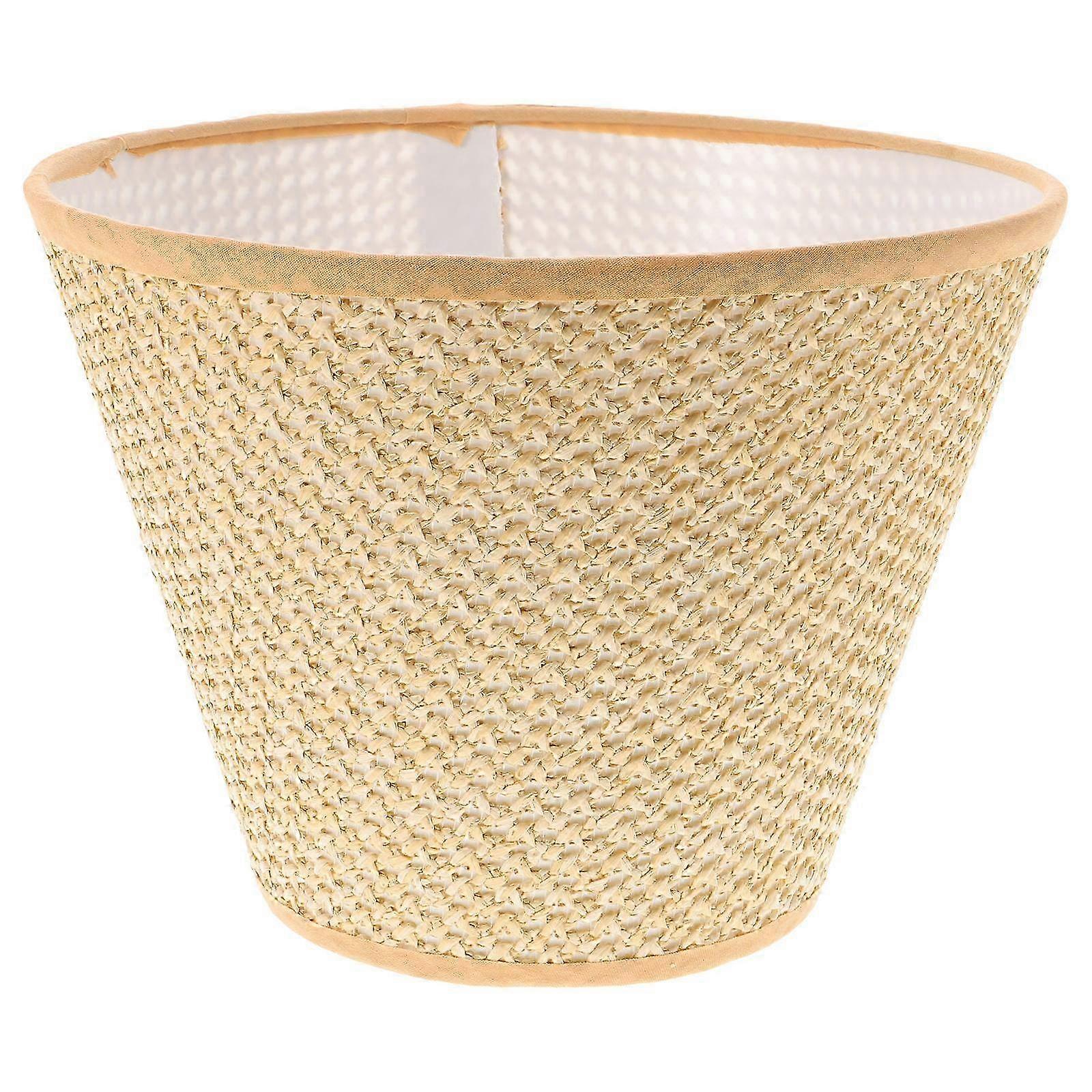 Woven Lampshade Lamp Cover Replacement for Table Lamps