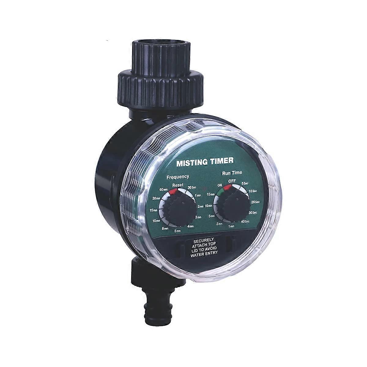 Automatic Water Timer with Precise Second Control, Garden Irrigation Controller and Ball Valve
