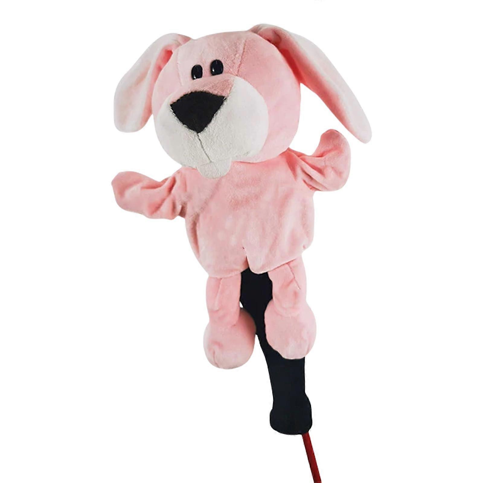 Golf Head Covers with Animal Theme Design, Soft Plush Material and Scratch Protection