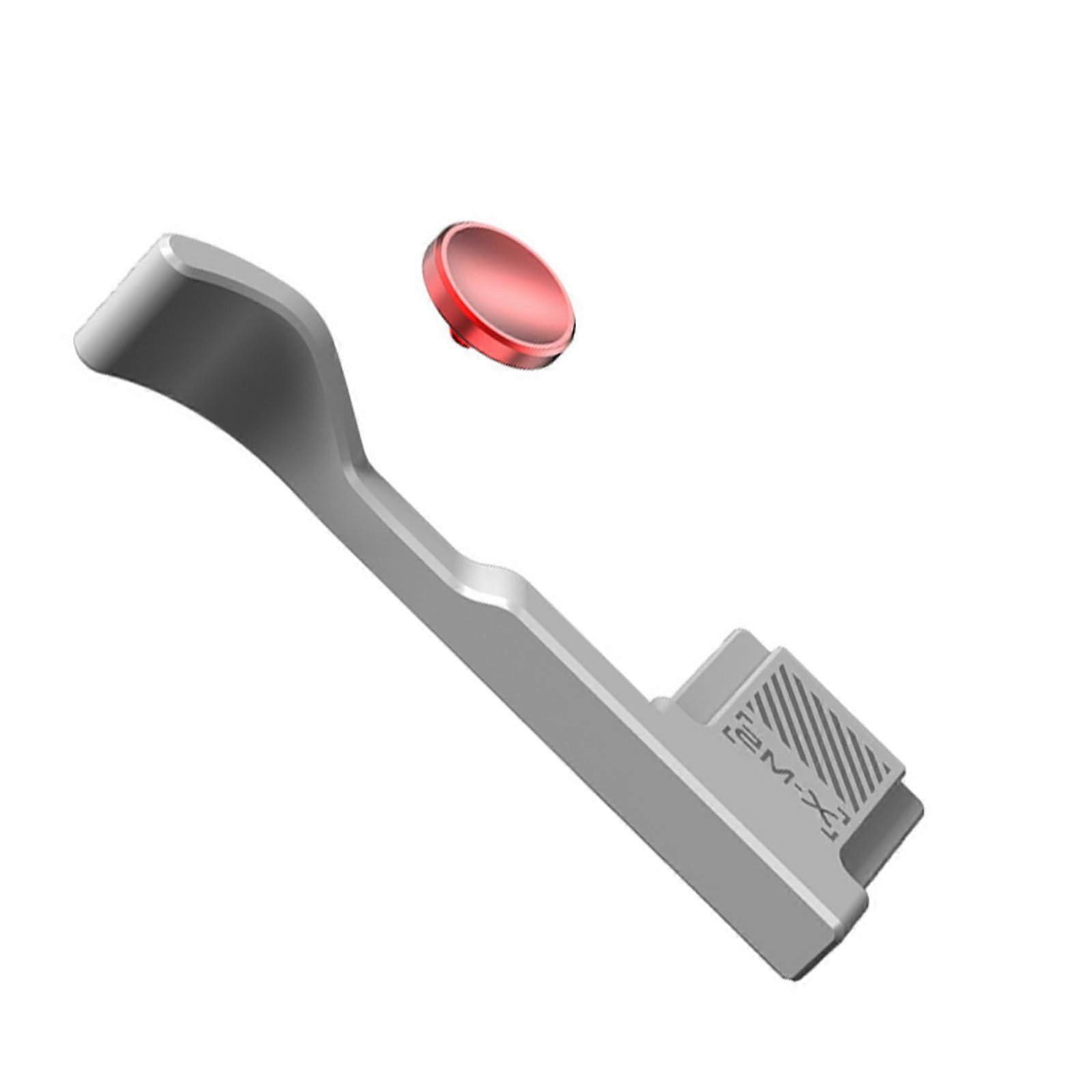Ergonomic Aluminum Camera Thumb Grip with Hot Shoe Protection for Scratch Resistant Control