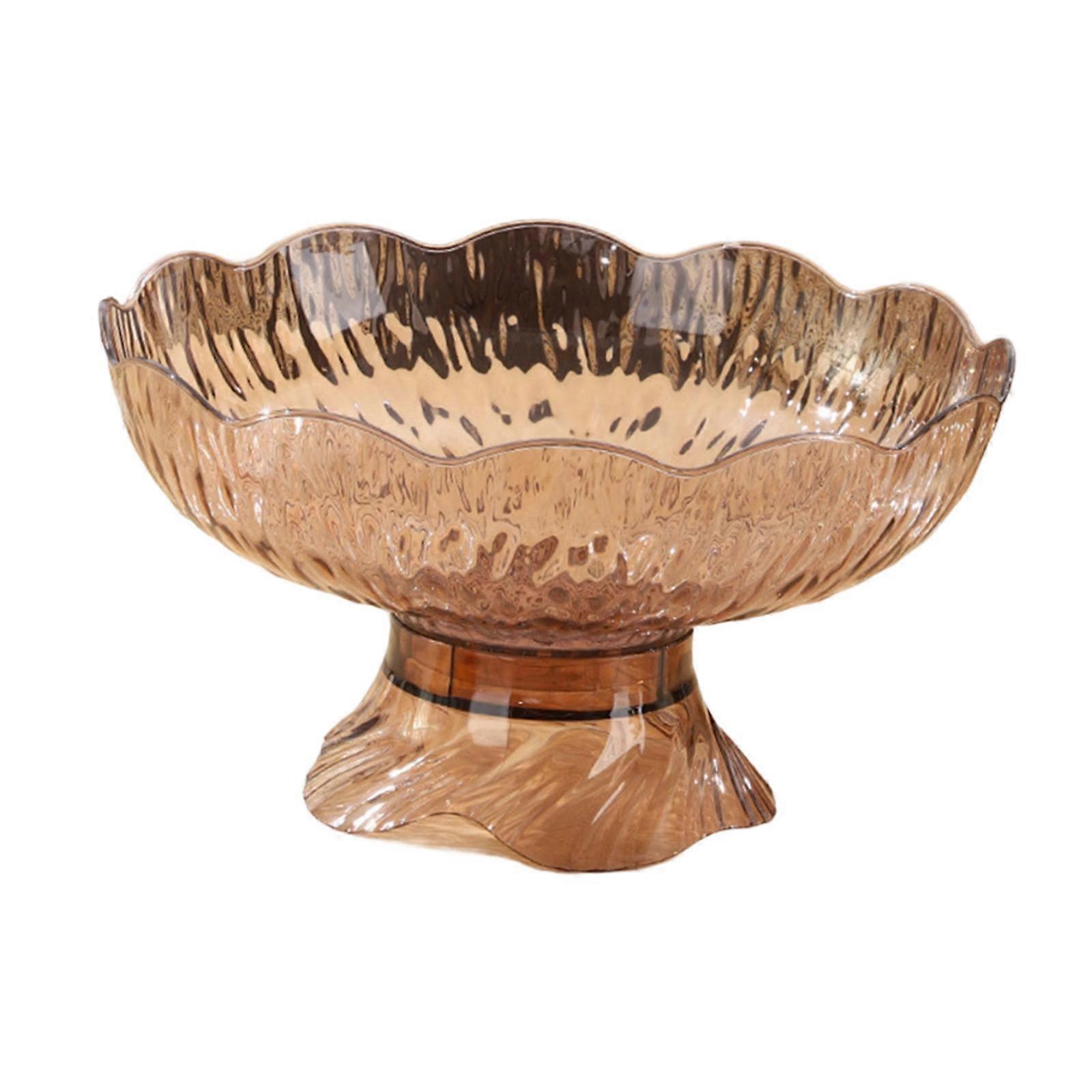 Pedestal Fruit Bowl Fruit Tray Creative Multifunctional Portable Draining Design