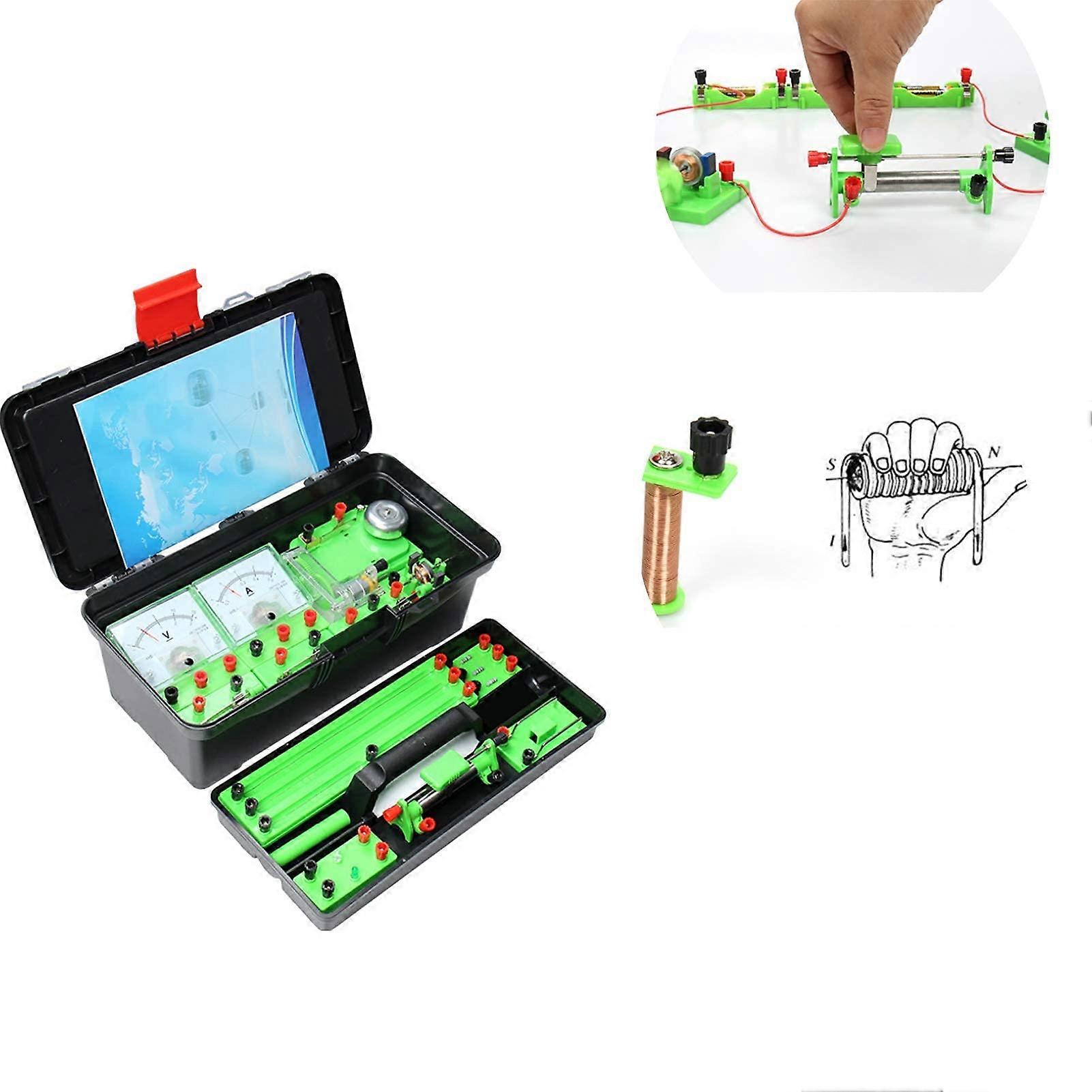 STEM Physics Classroom Electromagnetic Experiment Kit with Modular HandsOn Lab Setup
