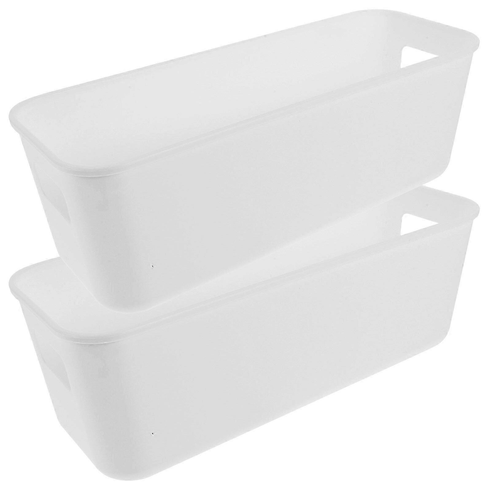 2 stackable phone case storage boxes, multi-functional desktop jewelry box for organizing everyday items.