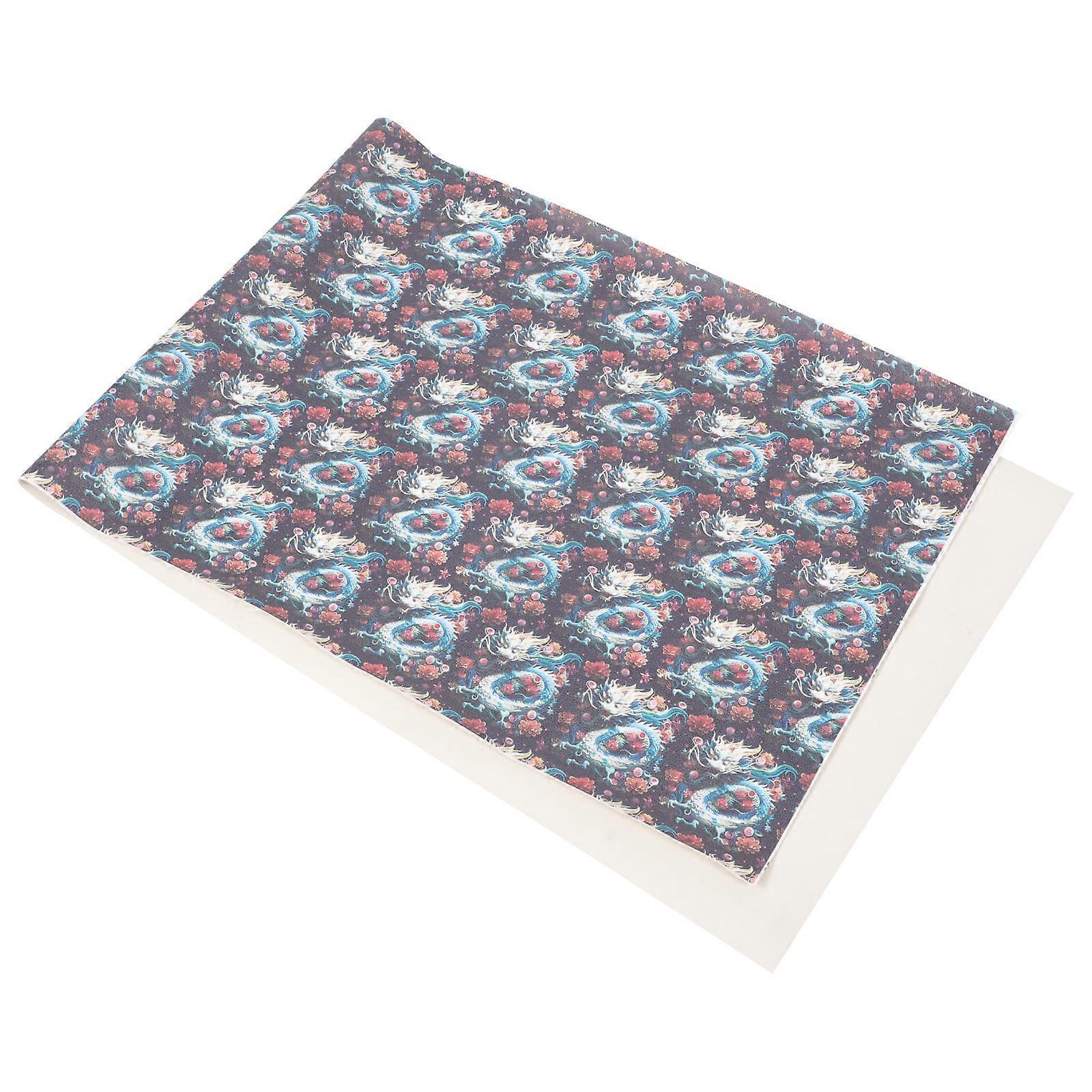 PVC Faux Sheets DIY Material for Earrings 1 Sheet