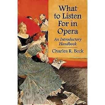 Ciò che per l'attesa in Opera: un manuale introduttivo