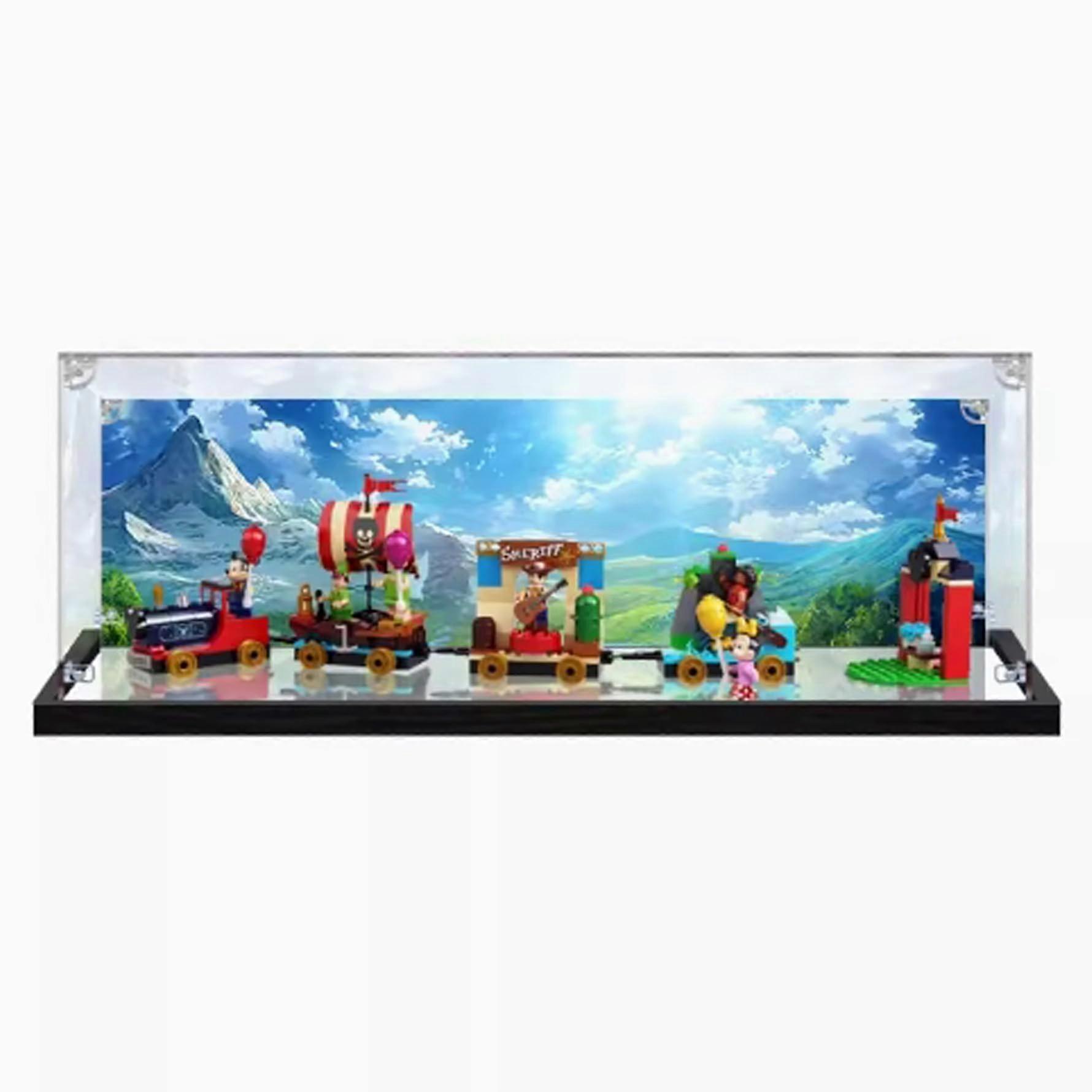 Display Case Acrylic Clear Dustproof Stackable Showcase for  43212 Model