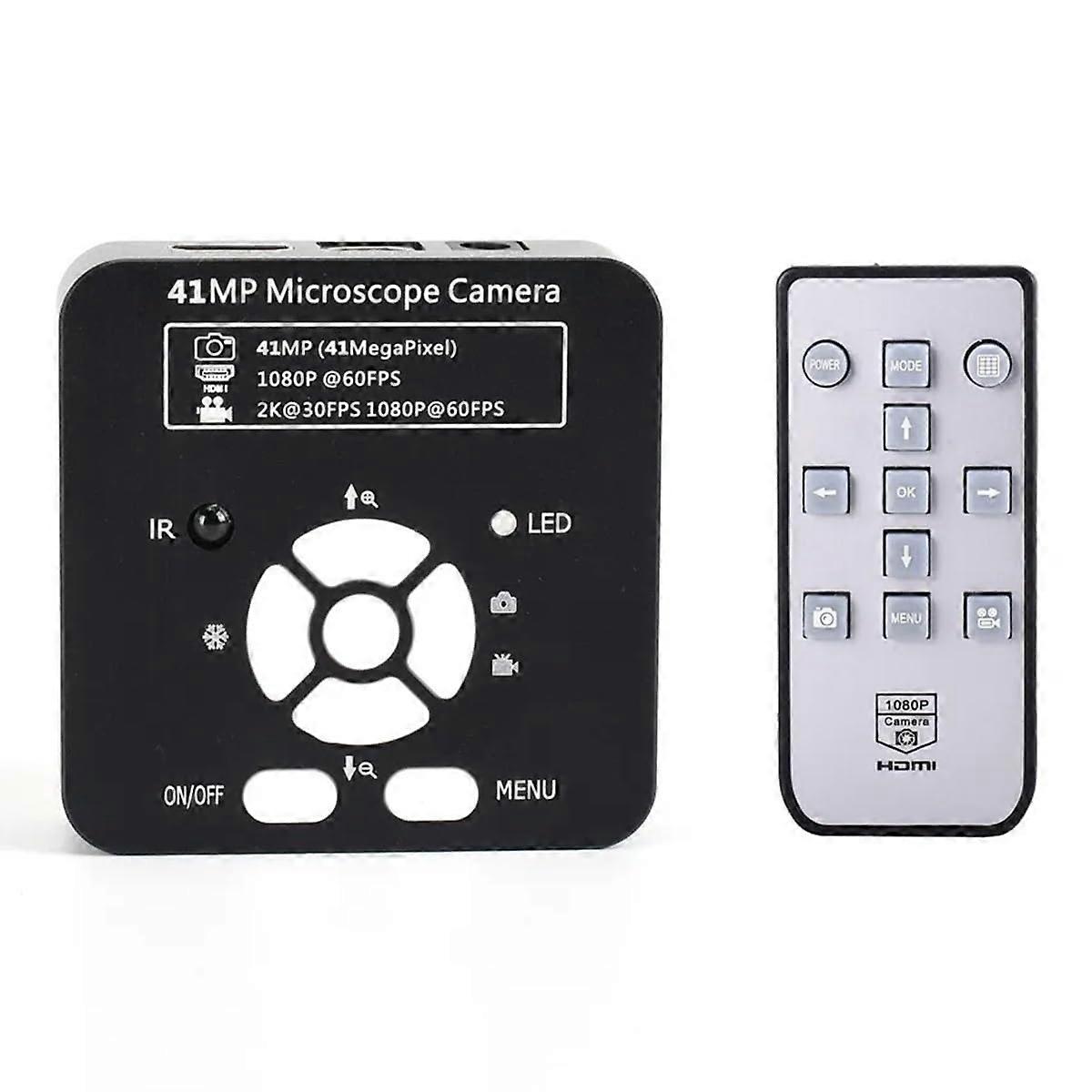 Microscope Camera Accessories Kit 41MP USB 1080P Digital Microscope Quick Alignment Optical Mount