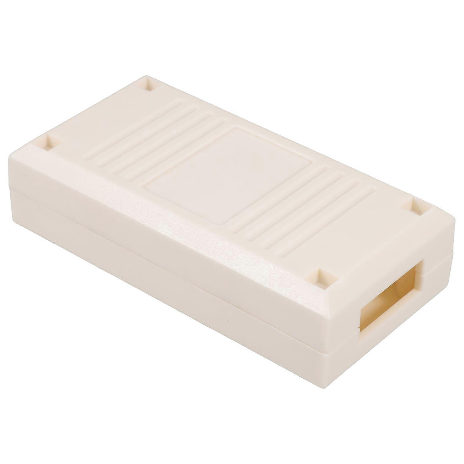 White Junction Box Plastic for Electrical Project Use