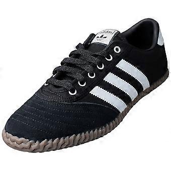 adidas Volley Plimsole Damen-Freizeitschuhe in Schwarz-Weiß