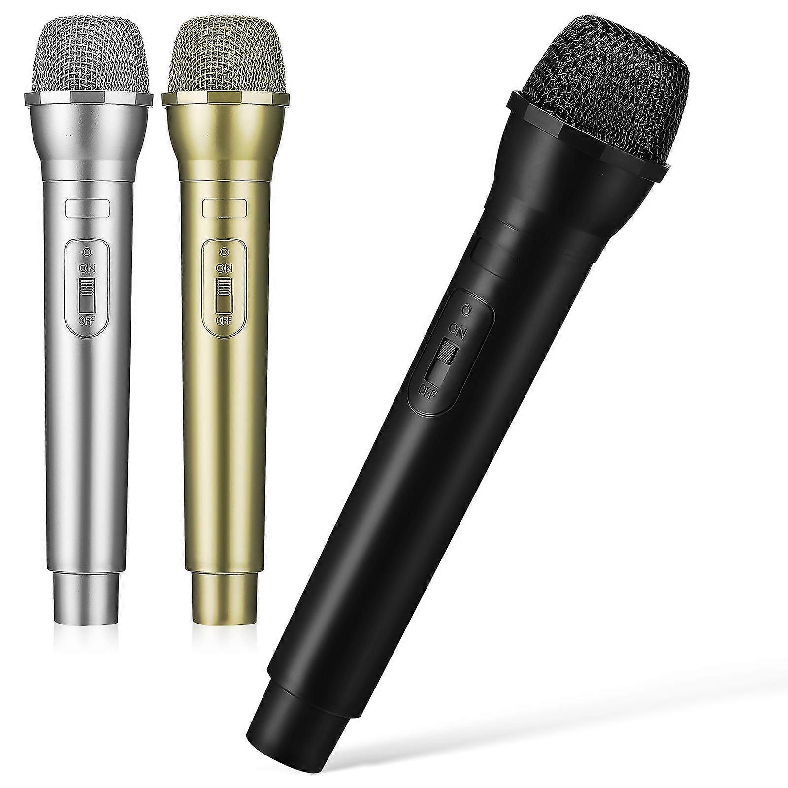 Children's Microphone Simulation Microphone for Party Use 3Pcs Set