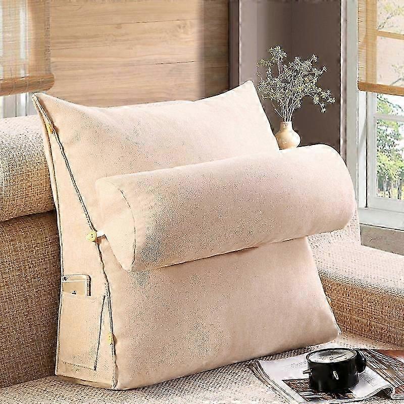 Bed Wedge Pillow Set with Adjustable Neck Pillow