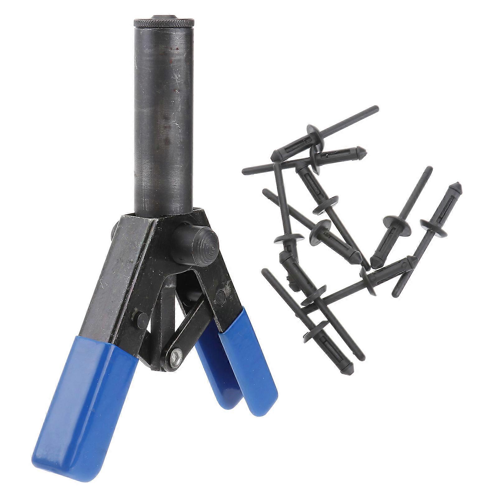 Core-Pulling Riveter Machine for Riveting with 1Set Poly Rivet Black Set