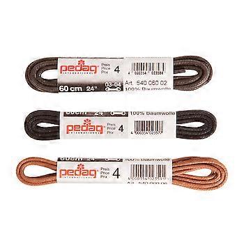 Pedag Round Waxed Thin Laces Premium German-made Shoe Laces