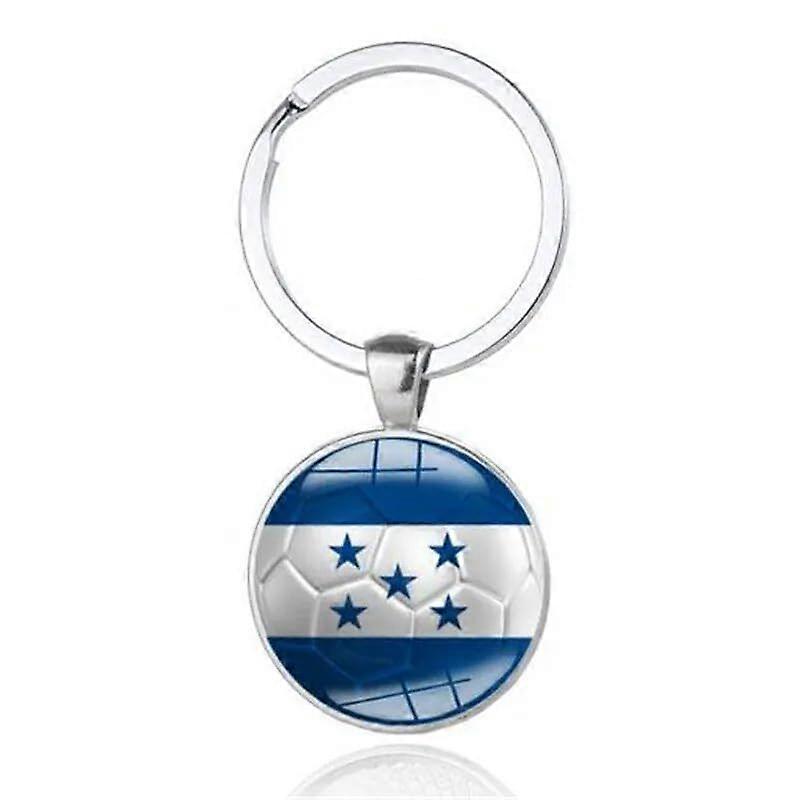 Art Attack Honduran Flag Soccer Keychain