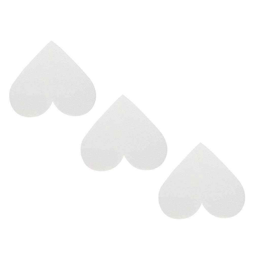 Polystyrene Cake Mould Heart Shaped for Cake Modelling 3Pcs
