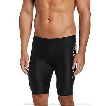 Nike Multi Logo Swim Jammer - Tiefschwarz
