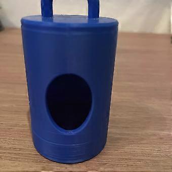 Dog Poop Bag Holder Poo Bag Dispenser blue smooth design