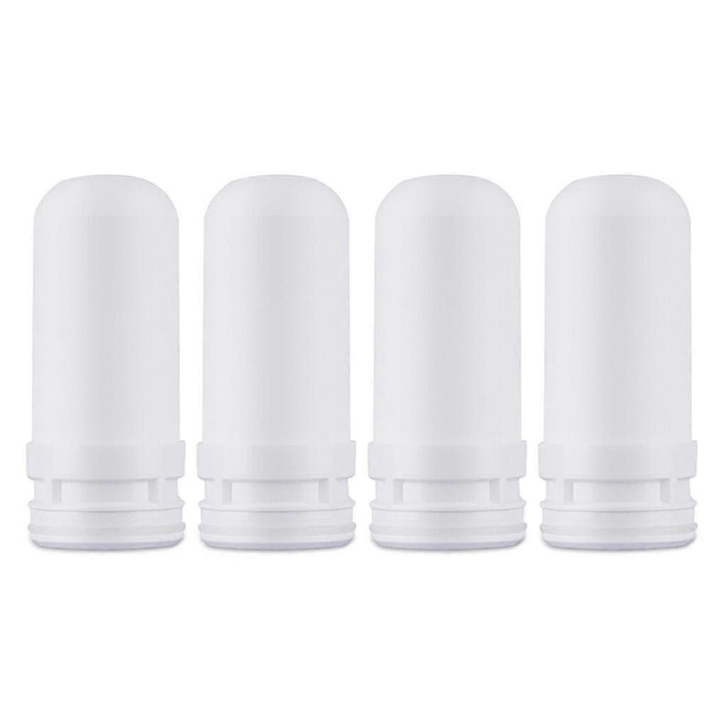 4 Pcs Tap Ceramic Filter Cartridge Home Kitchen Dechlorination Filter Elements