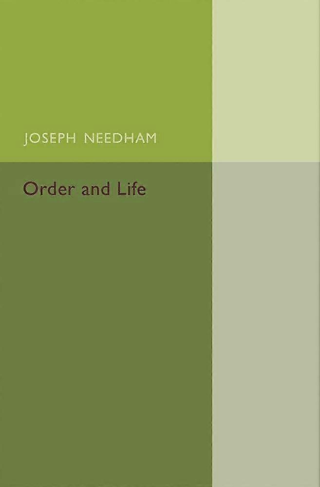 Order and life