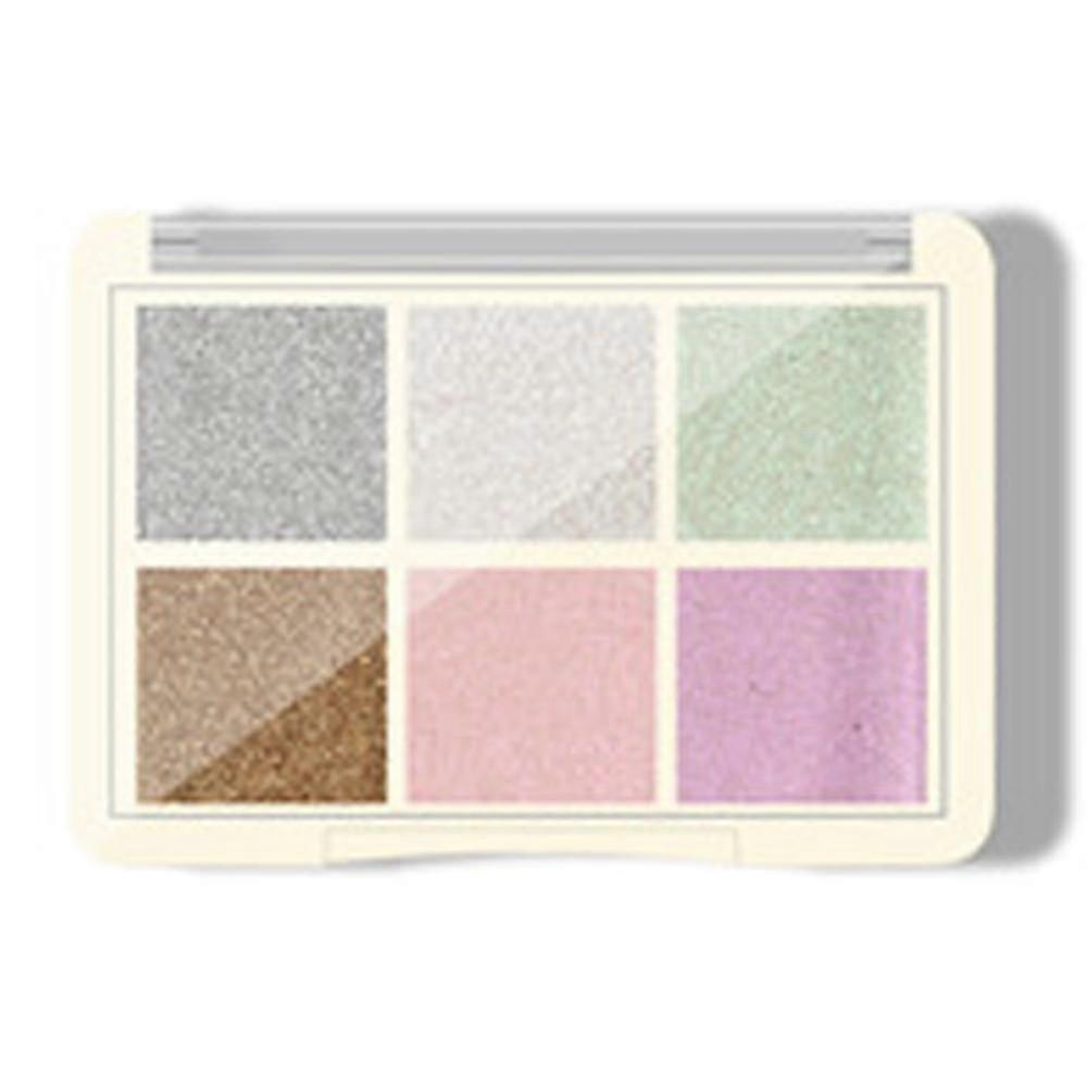 Nail Art Solid Magic Mirror Powder-6 Farben Solid Powder 11make up