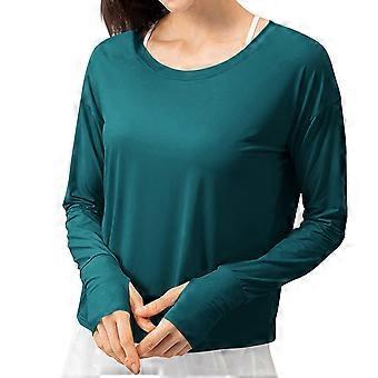 Womens Plus Size Long Sleeve Shirts UPF 50+ Sun Protection Shirts for Hiking Fishing Workout Rash Guard