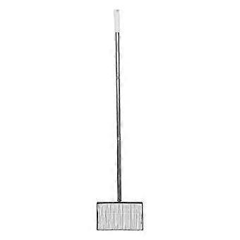 Silver Metal Litter Scoop for Waste Cleaning