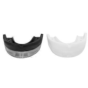 Outdoor Sports Mouth Guard 2pcs EVA Teeth Protector for Football Basketball Boxing