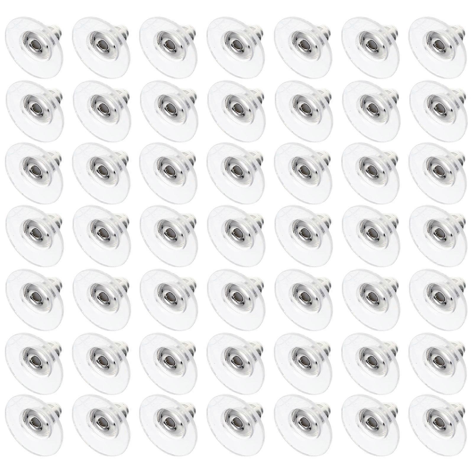 100Pcs Backs for Studs Earring Backings Earring Safety Backs Backs For Studs