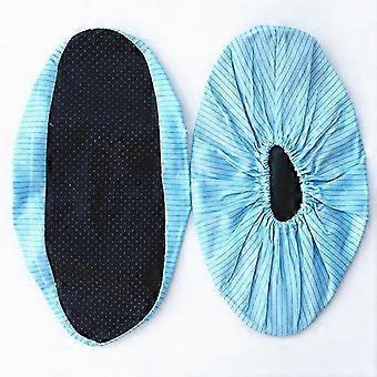 Shoe Covers 6 Pairs, Reusable Anti-Static Non-Slip Dustproof Foot Covers for Household Use