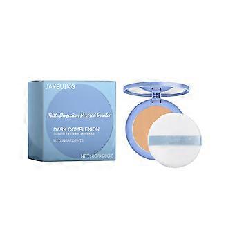 Oil-control setting powder, lightweight setting powder, delicate, skin-friendly, waterproof, oil-control, brightens dark skin