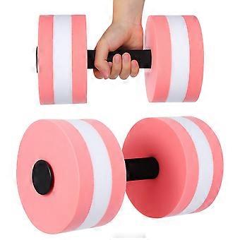 2 PCS Swimming Pool Kids Water Dumbbells Pool Workout Dumbbells Weight Lifting Dumbbells Swimming Dumbbell Water Barbells Pool