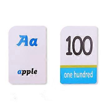 Toddler Kids Digital English Cards Educational Flash Cards 2Sets