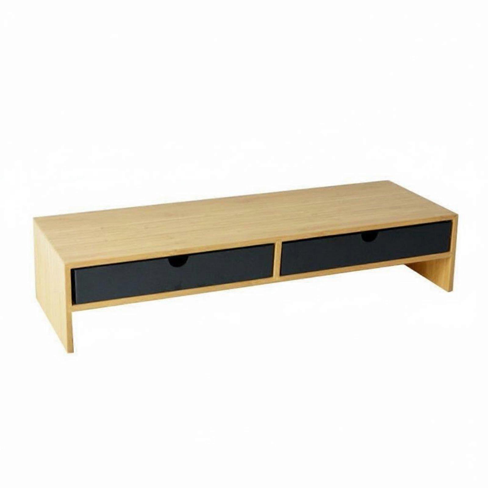 Computer Screen Stand with Storage Space Saving Keyboard Storage Riser Sturdy