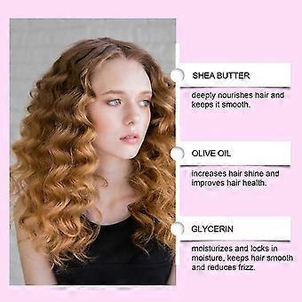 Hoegoa Non-Evaporating Film Hair Cream Nourishes And Repairs Curly Hair, Making It Elastic And Full. It Is A Long-Lasting Styling Cream