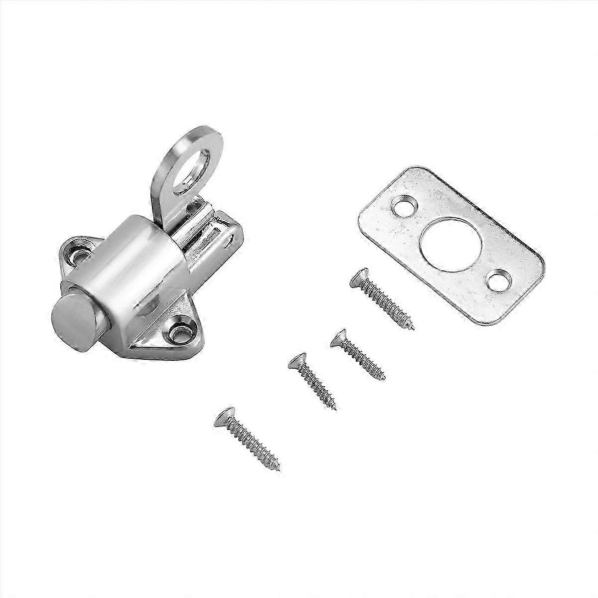 Home Security Spring Slide Bolt Window Door Automatic Latch Lock