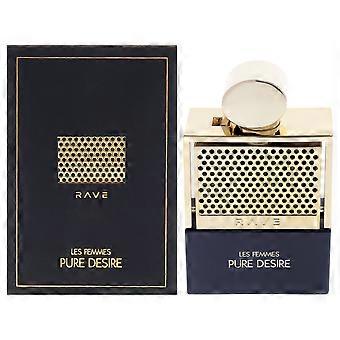 Lattafa Rave Pure Desire Gold by Lattafa for Women 3.4 oz EDP Spray