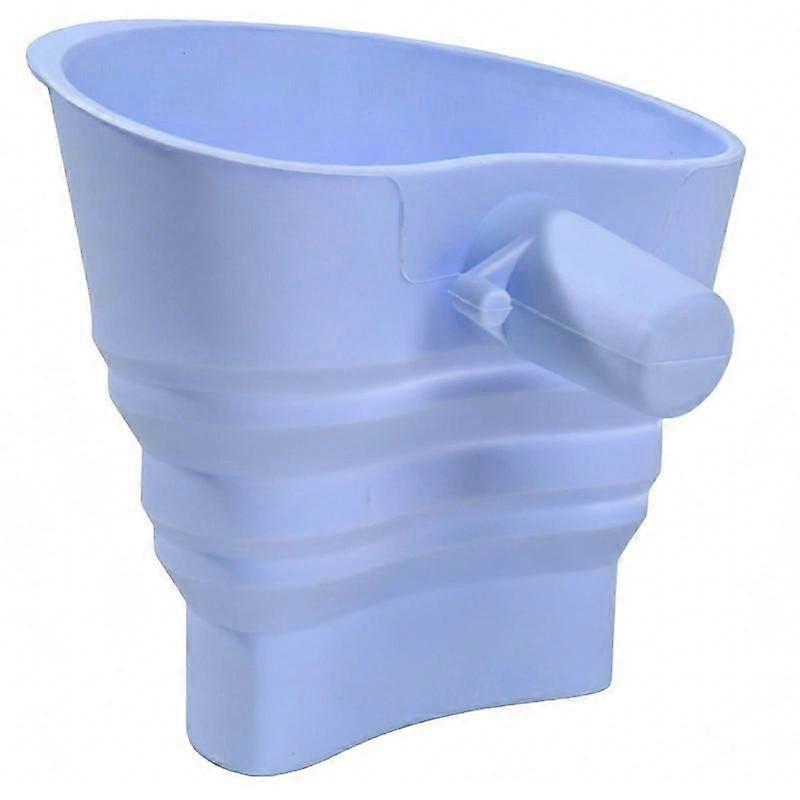 No-spill flour funnel for precise kitchen use