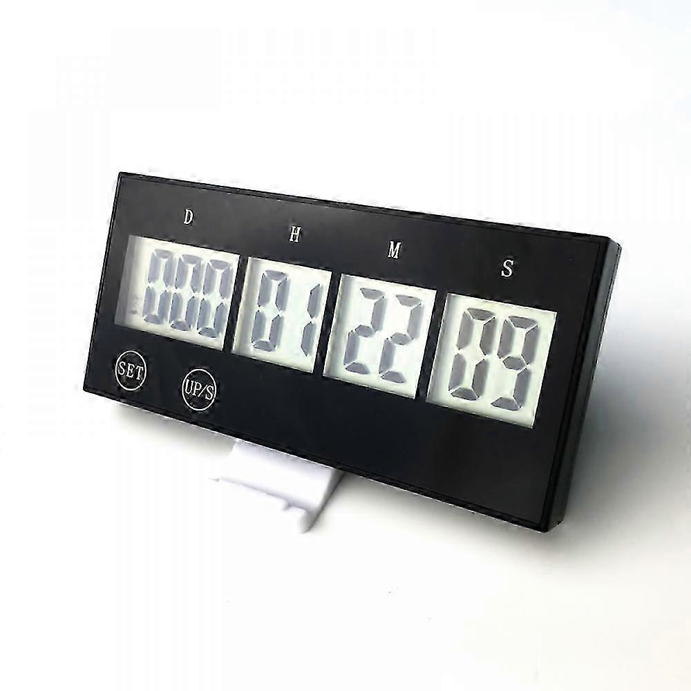 999-Day Retirement Countdown Clock - Black