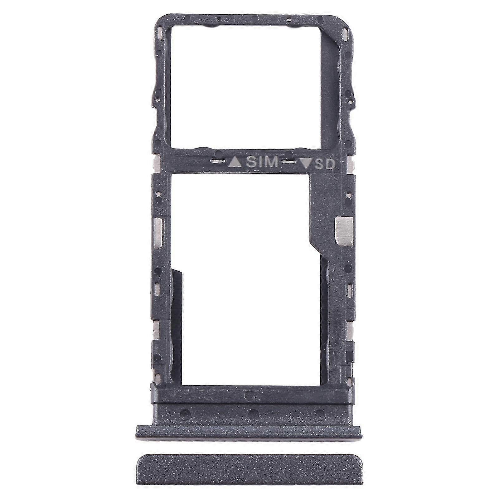 Replacement SIM tray with SD card holder for iPhone