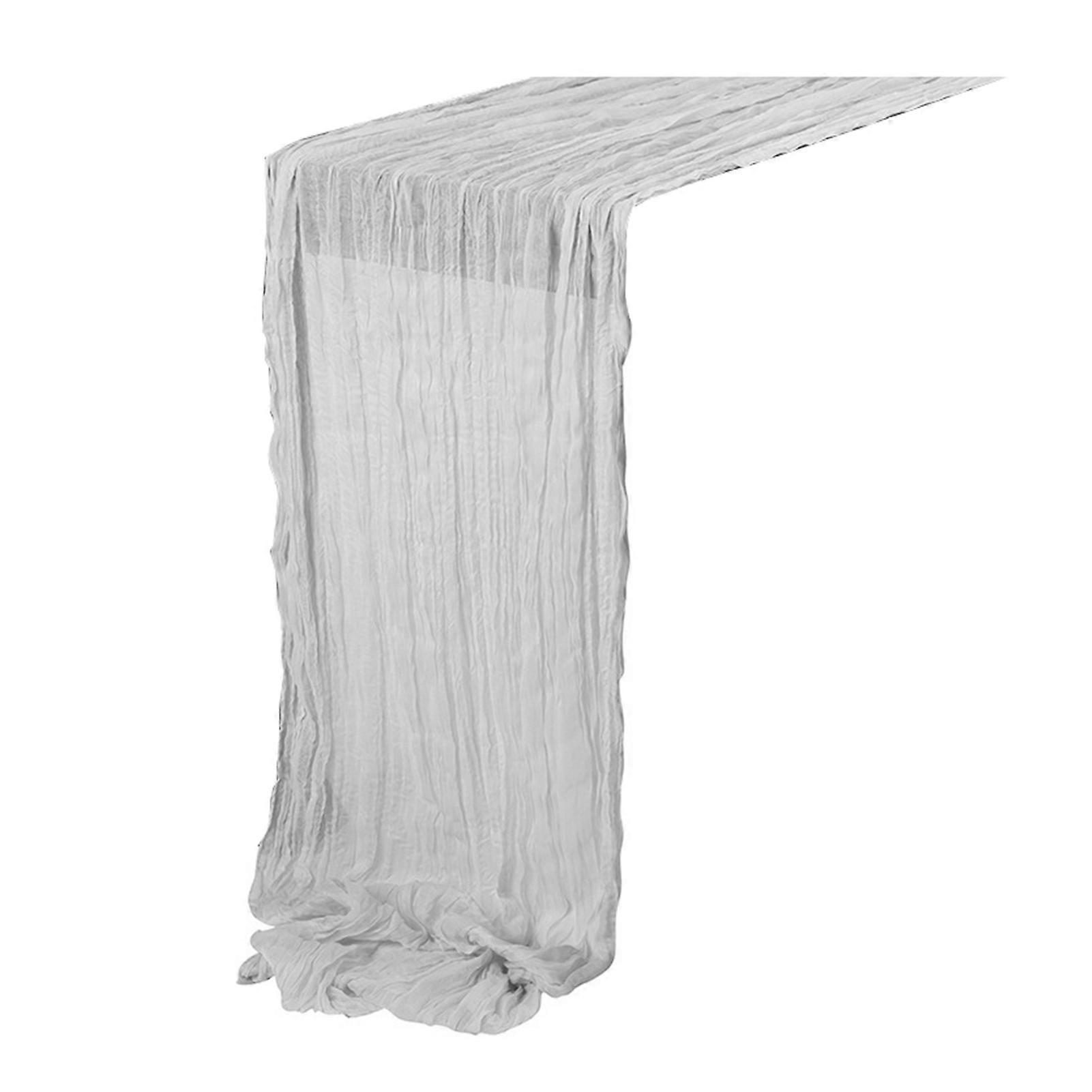 Space Saving Soft Washable Table Runner for Dining Table and Party Decoration