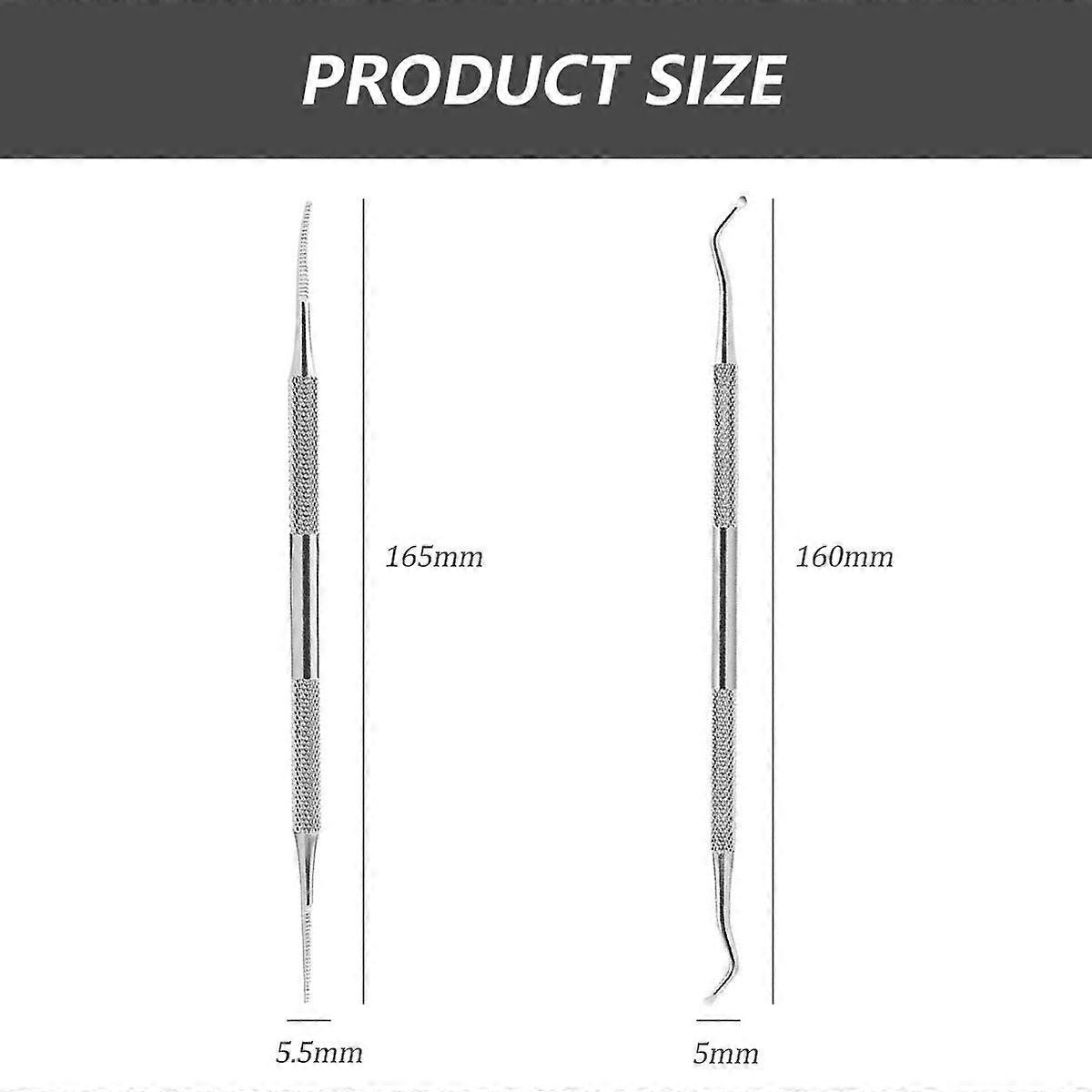 Clinically Precise Double-Curved Ingrown Toenail Tool Set