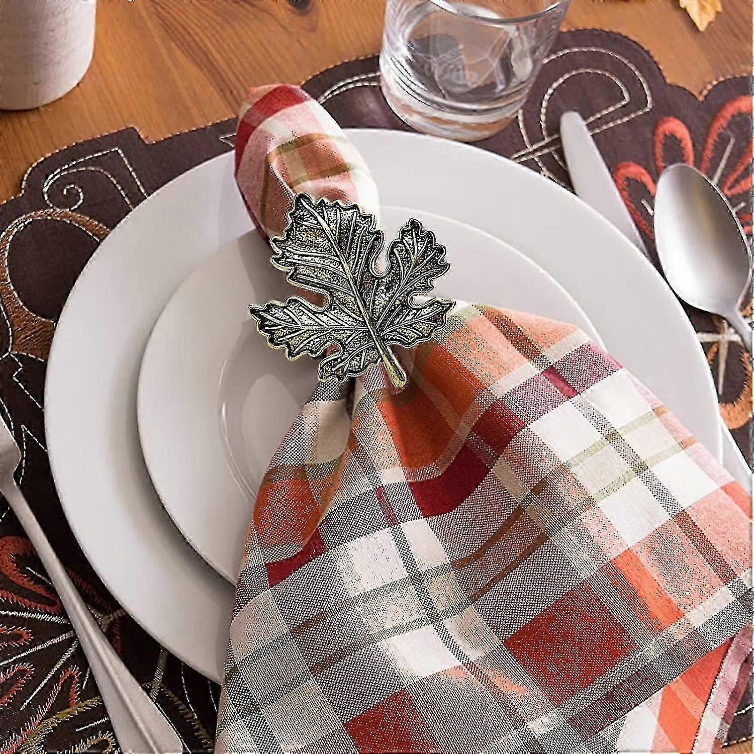 4 Pcs Napkin Rings-GHUL