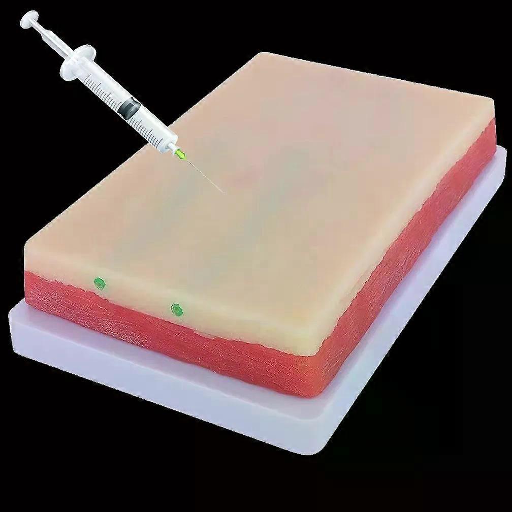 IV Practice Simulation Skin for Injection Training Suture Kit Pad Silicone Human Model Module Artificial