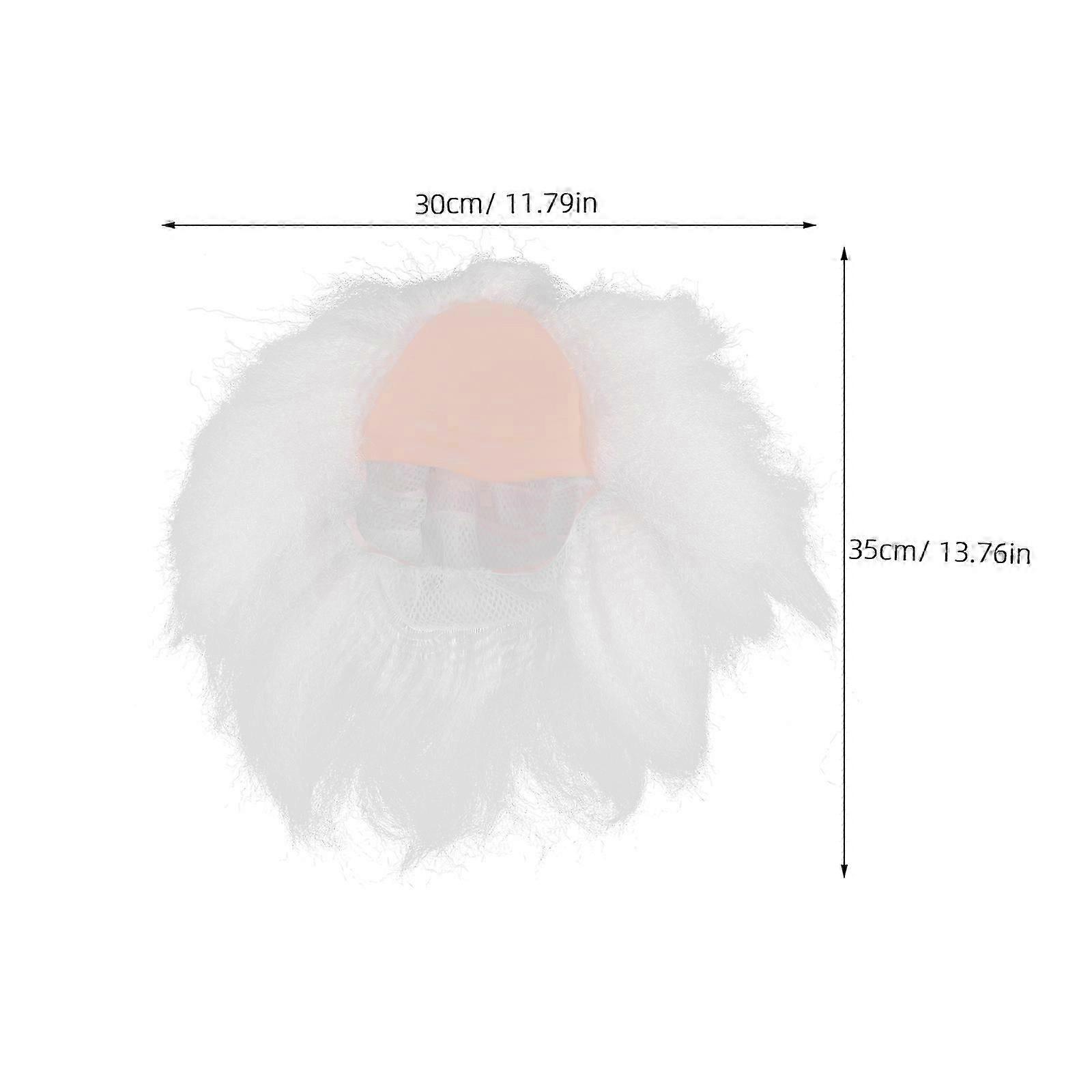 1 Set Wig Eyebrows Beard Set for Halloween Cosplay Accessory
