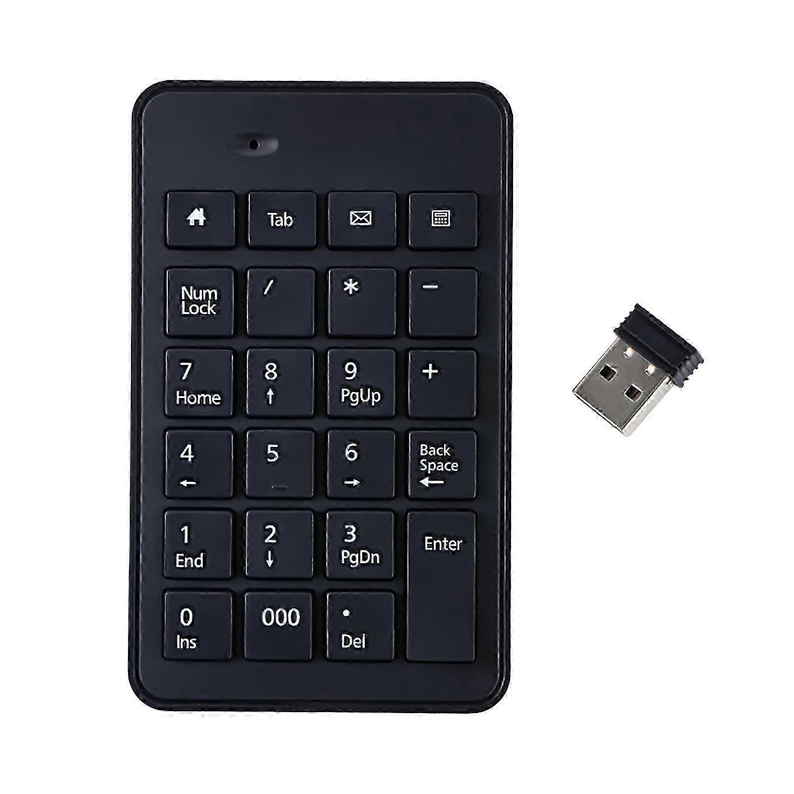 Compact 23-Key Wireless Keypad