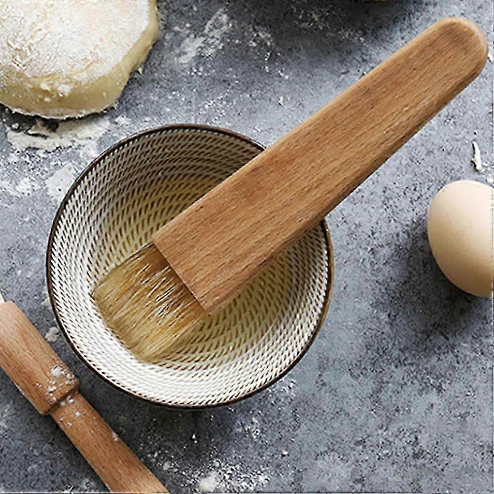Beech Wood Basting Brushes Set