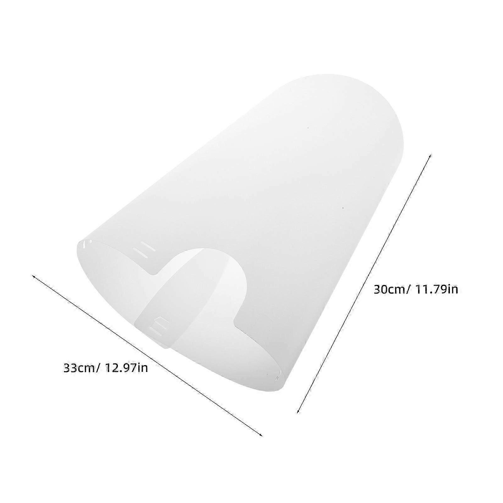 Flash Diffuser Reflector White Plastic Photography Cone for Jewelry