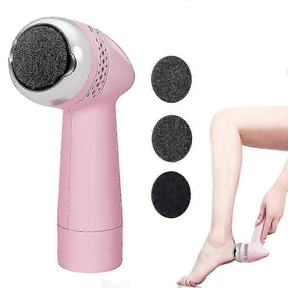 Electric Foot Sharpener Electronic Vacuum Adsorption File Pink