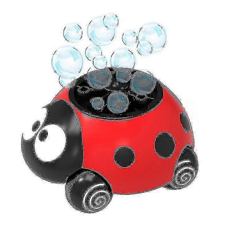 Ladybug Bubble Machine (red) 3000+ Bubble Per Minute Banmo-Good