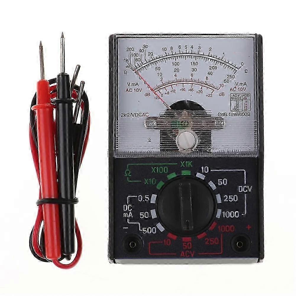 Practical Analog Multimeter DC AC Measurement